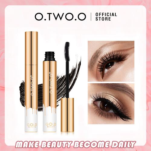 Promo O.TWO.O Gold Mascara Waterproof Long Lasting Curling Eyelash Cosmetics Jakarta Barat