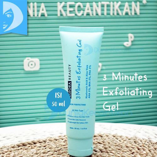 Promo Cleora Beauty 3 Minutes Exfoliating Gel Masker Wajah Eksfoliasi