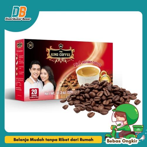 Jual Kopi Vietnam Trung Nguyen TNI King Coffee 3in1 isi 20 sachet
