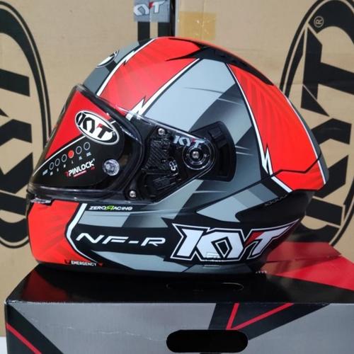 Jual Helm KYT NFR Xavi Forest 2021 Matt Black Red NF R Fores S