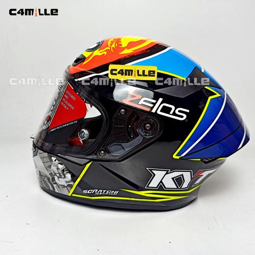Promo HELM KYT TT COURSE XAVIER SIMEON ENDURANCE CHAMPION FULL FACE L