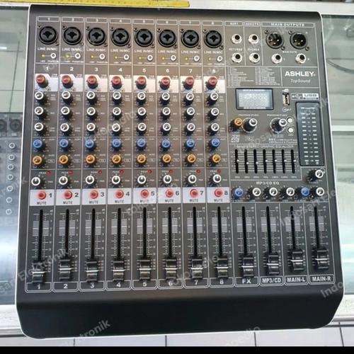 Jual Mixer Power Ashley Topsound Top Sound 8 Chanel Original USB Bluetooth Kota Semarang Ian