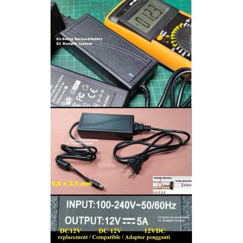 Jual Power supply ADAPTOR for LED LCD Monitor HP 2011X 2211X 2311X Adapter Jakarta Timur S3