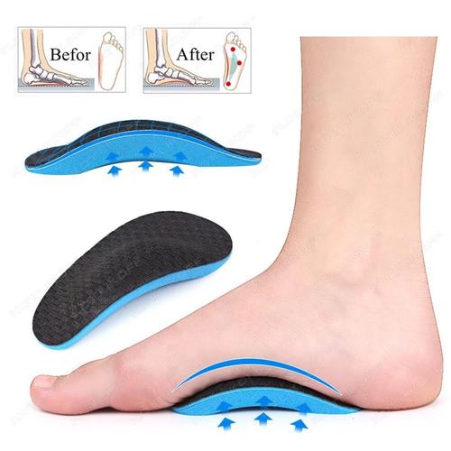 Jual Adhesive Foot Orthotics Flat Feet Arch Support Orthopedic Pad Promo Jakarta Timur