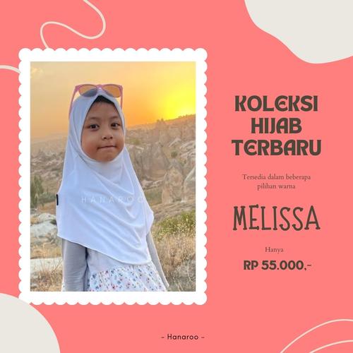 Jual (Part 1) Hanaroo Hijab Anak Remaja Melisa - Mauve, L - Kab ...