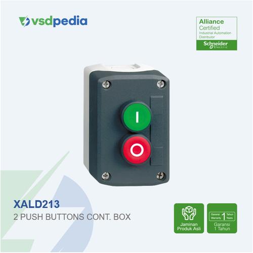 Promo 2 PUSH BUTTONS CONT. BOX XALD213 SCHNEIDER - Jakarta Timur ...