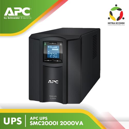 APC Smart-UPS C 2000VA LCD 230V - ASI / Onduleur Pour Serveur, Ordinateur - Protection Contre Les Coupures De Courant - 7