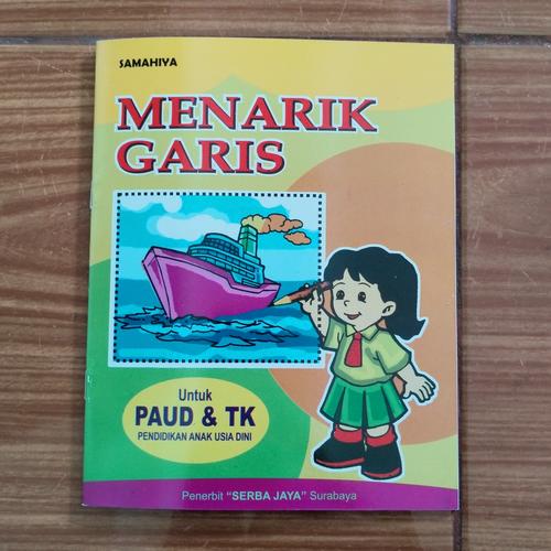 Jual Buku MENARIK GARIS Untuk Anak PAUD & TK - Kab. Bekasi - Jual Buku
