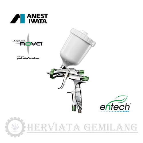 ANEST IWATA LS-400-ETS13 Supernova 1.3mm HVLP Spray Gun – Gravity Feed, Low Overspray, Made In Japan