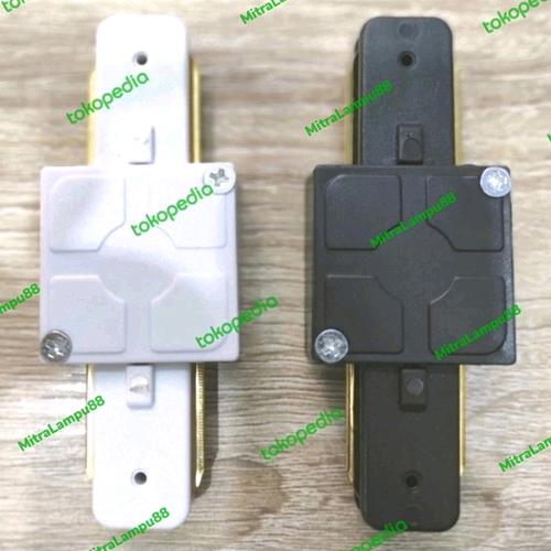 Jual Sambungan Rell Socket TrackLight Lurus/Joint Track 2Arah Lurus ...