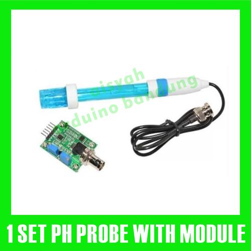 Promo SENSOR PH METER MODULE PH-4502C WITH PROBE ELECTRODE 1 SET - Kota ...