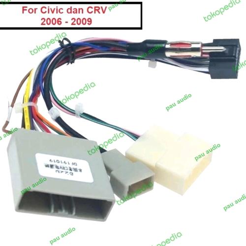 Jual soket pluq n play android honda crv lama - Jakarta Pusat - pau ...