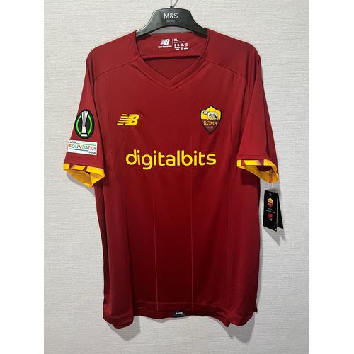 Roma Kit Roma Uniforme 2021 Men's New Balance White AS Roma 2021