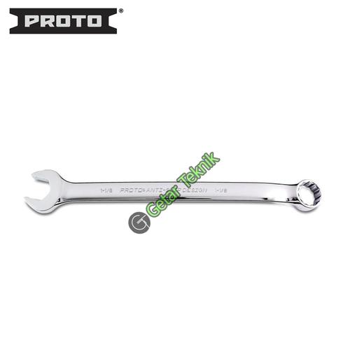 Stanley Proto Ringmaulschlüssel 1-1/8 Zoll – 6-Punkt, Vollpoliert, Mit Anti-Rutsch-Profil