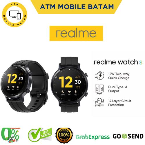 realme Watch S [Real-time Heart Rate Blood Oxygen Monitor] di Atm Mobile  Batam Tokopedia