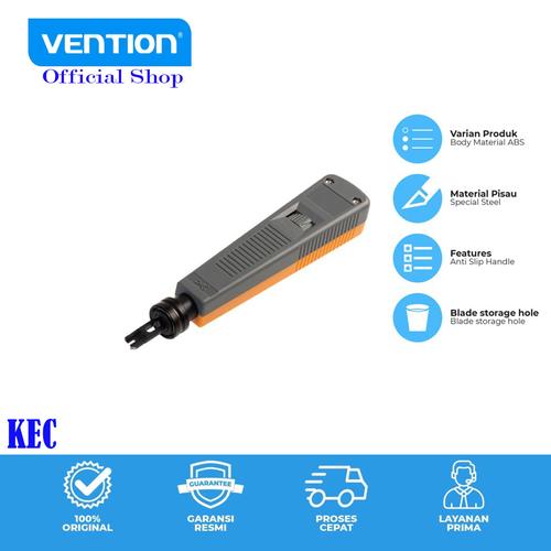 Jual Vention Punch Down Impact Tool Modular Jack RJ45 Network Panel