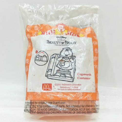Cogsworth Burger King Beauty And The Beast Jual Happy Meal Beauty