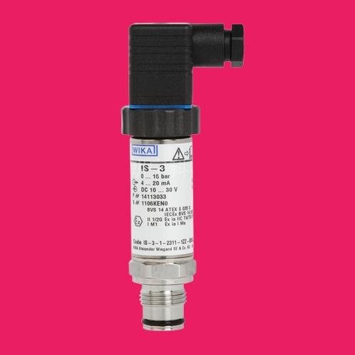 Jual wika pressure transmitter explosionproof parameters IS3