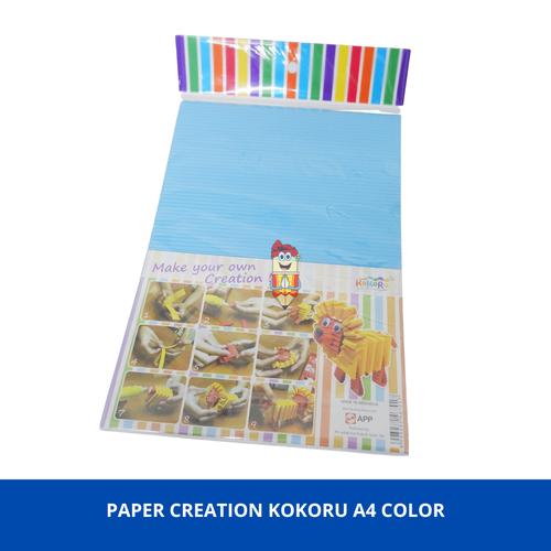 Jual Kertas Kokoru A4 / Color Corrugated Paper Craft Kota Denpasar
