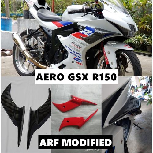 Winglet R150 Jual Aero winglet GSX r150 Winglet GSX terbaru - Putih, model v1 - Kab ...