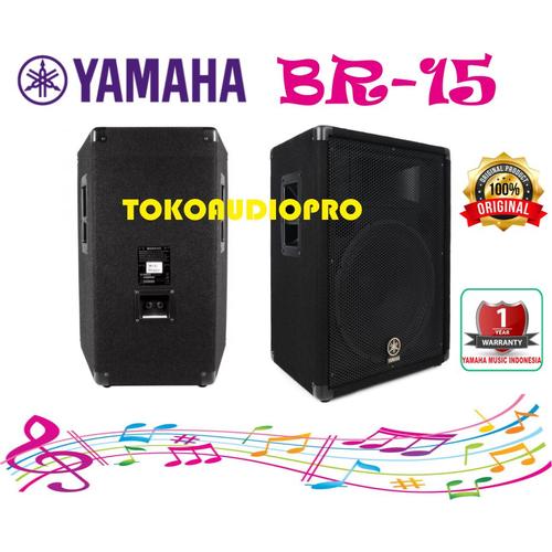 Jual Speaker Yamaha BR15 15 Inch Speaker Pasif Original Jakarta Pusat