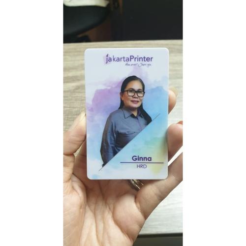 Jual ID Card PVC custom design qty 149 Jakarta Pusat JAKARTA