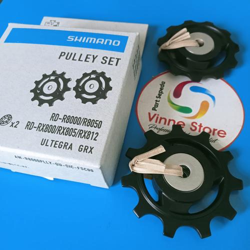 Jual Shimano Ultegra Pulley Set RD R8000 R8050 Tension And Guide Pulley