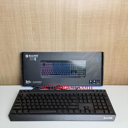 Gambar Sades Rifle Membrane Gaming Keyboard Full Size dari Se7olution Surabaya Kota Surabaya Tokopedia