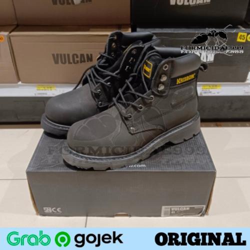 Jual Krisbow safety shoes vulcan black 39 Kota Bandung Formicidae999 Tokopedia