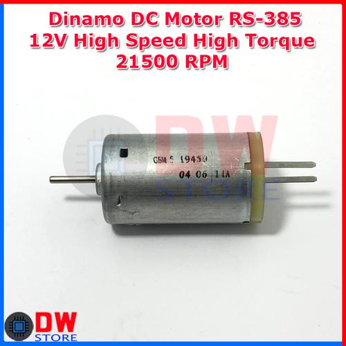 RS-395 Carbon Brush DC Motors DC 12V 18V 24V 8800RPM Large - Foto 4