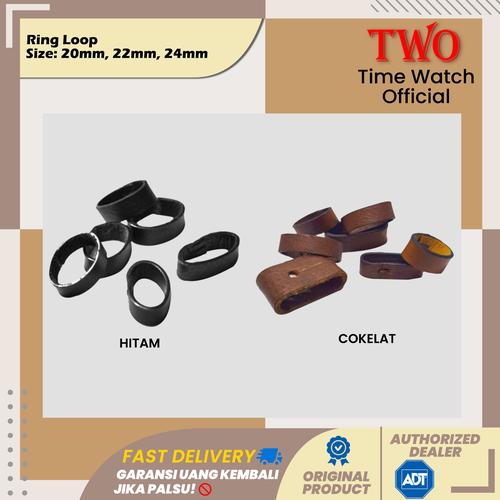 Jual Ring Loop Leather Strap Full Kulit Cincin Kulit Tali Jam / Ring ...
