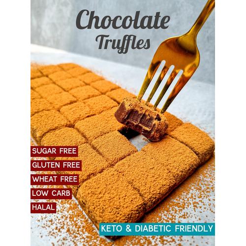 Jual Chocolate Truffles Sugar Free, Gluten Free, Diet, Coklat Keto