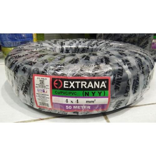Jual Kabel NYY Extrana 4x4 Per Meter Kabel Hitam 4x4mm Per Meter Jual kabel nyy extrana 4x4 per meter kabel hitam 4x4mm per meter