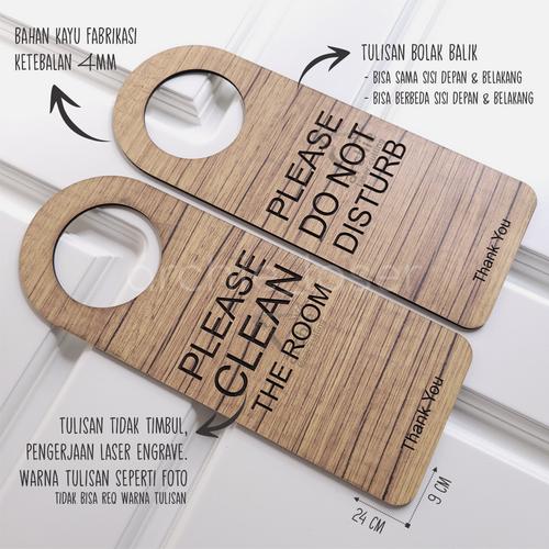 Jual Door Sign / Penanda Pintu / Gantungan Hotel Kost Villa Guesthouse ...