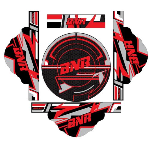 Jual STICKER DECAL SANGKAR KANDANG BURUNG STIKER BNR PROJECT LOVE BIRD ...