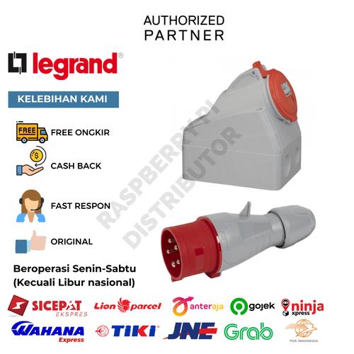 Jual Legrand Set 555259 Surface Socket+ 555239 Plug 5P 32A 3P+N+E IP44 ...