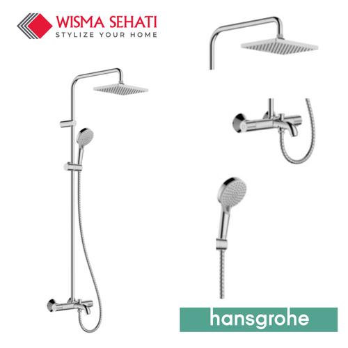 Promo HANSGROHE VERNIS SHAPE Showerpipe 230 1 jetw/ Bath Thermostat