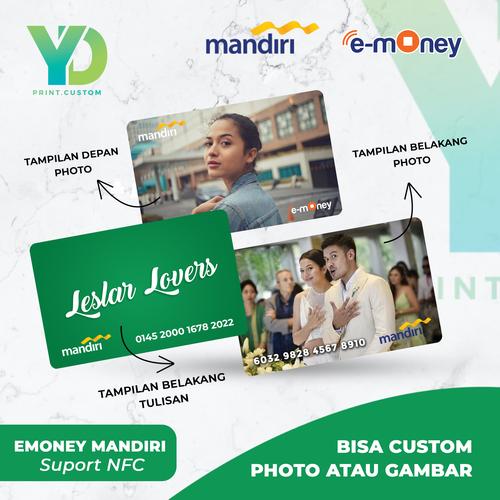 Promo Etoll eMoney Card Custom Print UV Bebas Gambar Saldo 0 - Cetak 2 ...