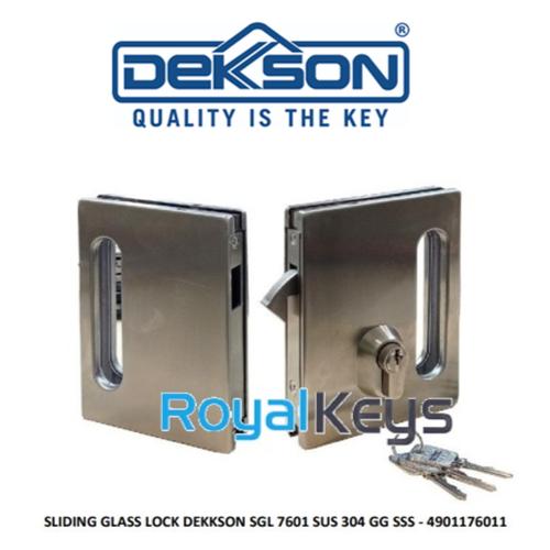 Jual Kunci Pintu Kaca Geser Sliding Glass Lock Dekson Dekkson SGL 7601 ...