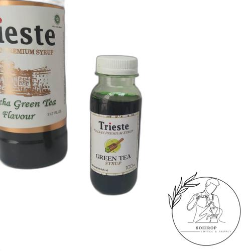 Trieste Tea Jual 100mL Sirup Green Tea Trieste - Trieste Premium Green Tea Syrup ...