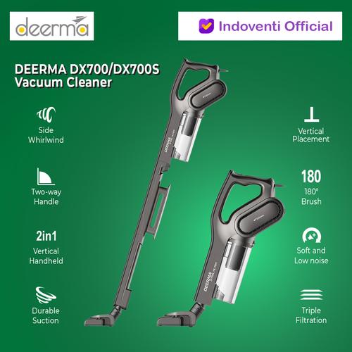 Promo DEERMA DX700 DX700S Vacuum Vakum Cleaner 2in1 Penghisap Debu