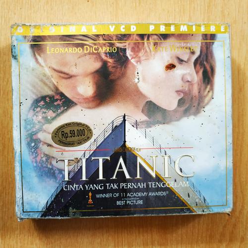 Jual VCD Film Titanic original VCD Premiere, 3 disc - Kota  