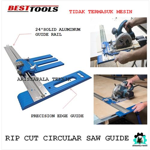 Jual RipCut Circular Saw Guide Precision Edge Frame Saw Guide Fence