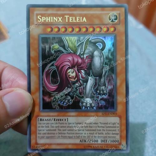 Spinx Teleia Jual Sphinx Teleia - Ultra Rare unli EP1 yugioh - Kota Palembang ...
