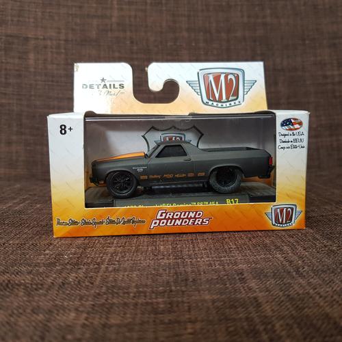 Le pick-up Chevrolet El Camino rouge SS454 miniature par ERTL au 1/18e