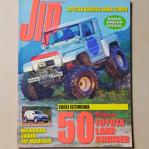 Jual Majalah JIP Mei 2002 - Edisi Istimewa 50 Tahun Toyota Land Cruiser