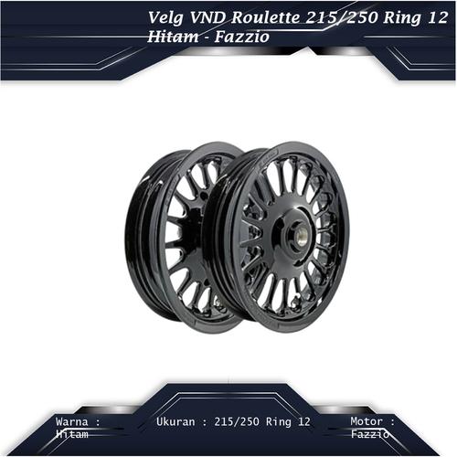 Vnd Roulate Jual Velg VND Roulette 215/250 Ring 12 Hitam - Fazzio - Kota Palembang ...