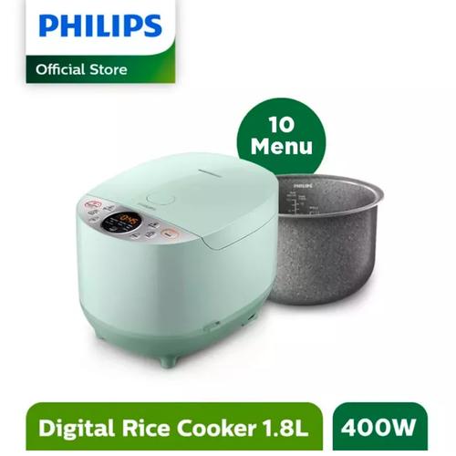 Jual PHILIPS Digital Rice Cooker [1.8 L] HD4515/85 Hijau HD 4515 1