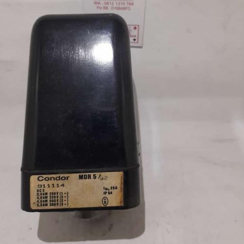Pressostato Condor MDR5/11 Con ELV E Protezione Motore, 1/2, Per Compressori D'Aria, Nuovo, Made In Germany - Foto 3