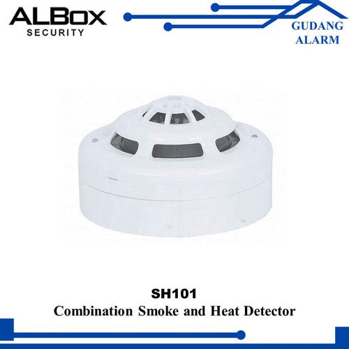 Jual Combination Smoke & Heat Detector Fire Alarm Albox SH101 Jakarta Timur GudangAlarm